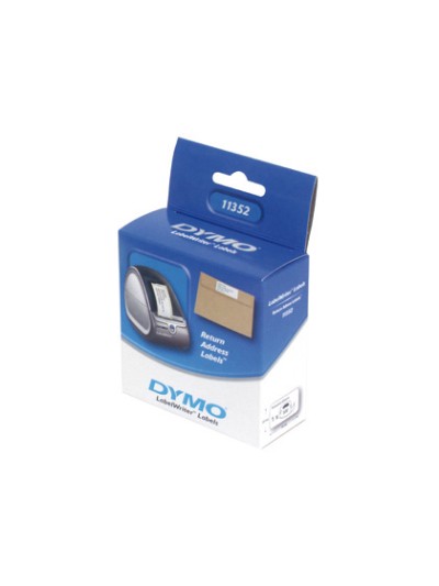 Etiqueta adhesiva dymo 11355 -tamaño 19x51 mm para impresora 400 500 etiquetas uso multifuncion
