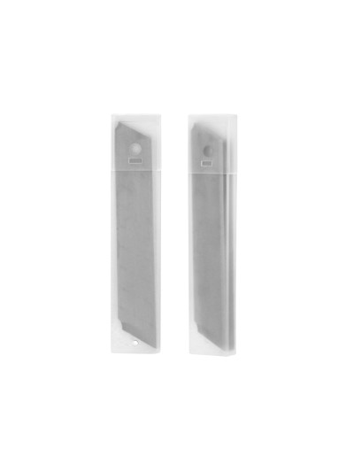 Repuesto cuter q-connect ancho para modelos kf10632/kf10635/kf10937/kf10634 cuchilla 18 mm blister 12 unidades