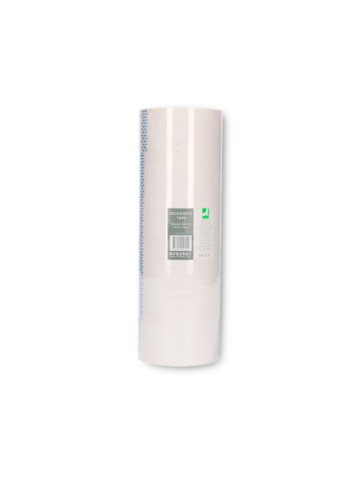 Cinta adhesiva q-connect polipropileno blanca 66 mt x 50 mm para embalaje