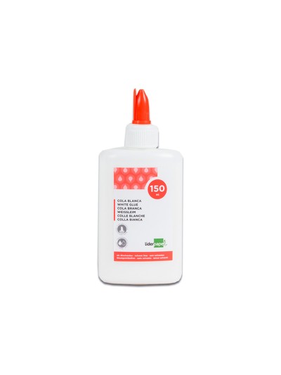 Pegamento cola blanca lavable liderpapel bote de 150 ml
