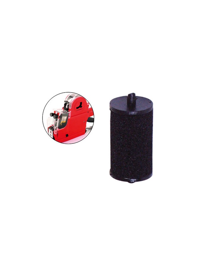 Rodillo entintador q-connect 18 mm tinta color negro para etiquetadora q-connect kf00711 Rodillo entintador q-connect 18 mm tinta color negro para etiquetadora q-connect kf00711