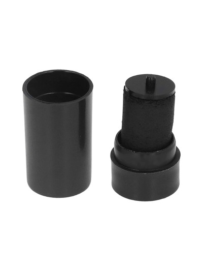 Rodillo entintador q-connect 18 mm tinta color negro para etiquetadora q-connect kf00711