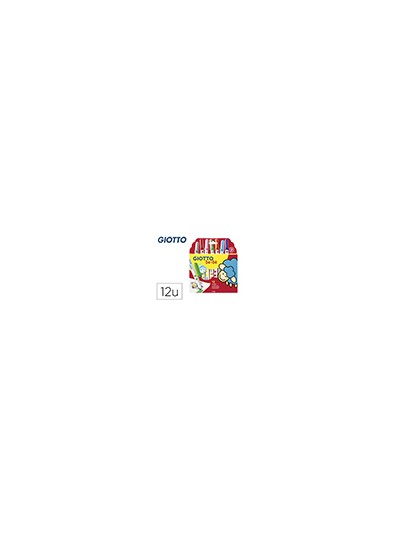 Rotulador giotto super bebe caja de 12 colores surtidos