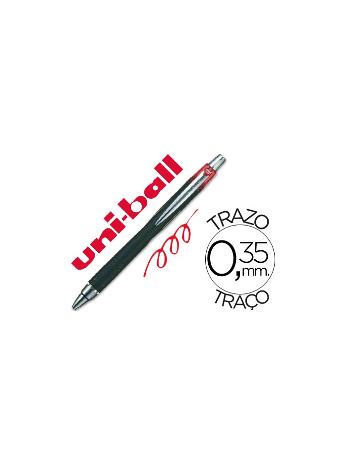 Boligrafo uni-ball jetstream sxn-210 retractil tinta hibrida color rojo Boligrafo uni-ball jetstream sxn-210 retractil tinta hibrida color rojo