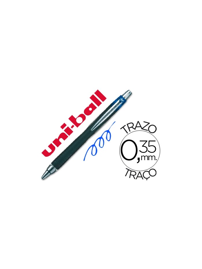 Boligrafo uni-ball jetstream sxn-210 retractil tinta hibrida color azul Boligrafo uni-ball jetstream sxn-210 retractil tinta hibrida color azul
