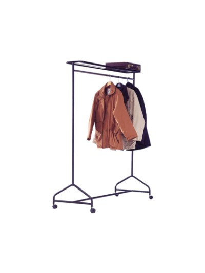 Vestidor portatil con repisa capacidad para 40 perchas
