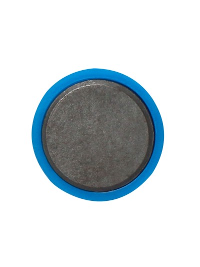Iman para sujecion q-connect ideal para pizarras magneticas35 mm colores surtidos caja de 10 unidades