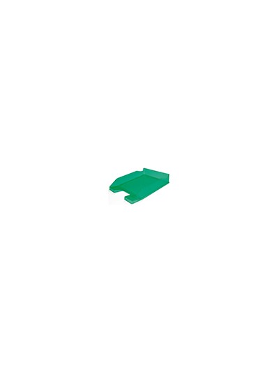 Bandeja sobremesa plastico q-connect verde transparente 240x70x340 mm
