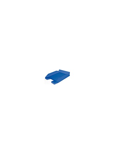 Bandeja sobremesa plastico q-connect azul transparente 240x70x340 mm