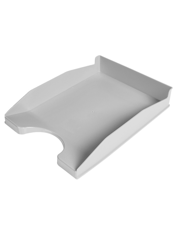 Bandeja sobremesa plastico q-connect gris opaco 240x70x340 mm Bandeja sobremesa plastico q-connect gris opaco 240x70x340 mm