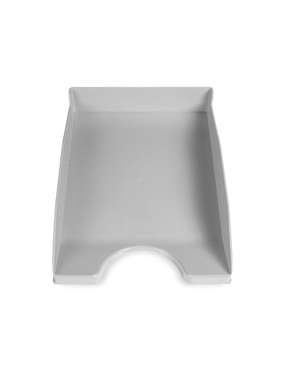 Bandeja sobremesa plastico q-connect gris opaco 240x70x340 mm