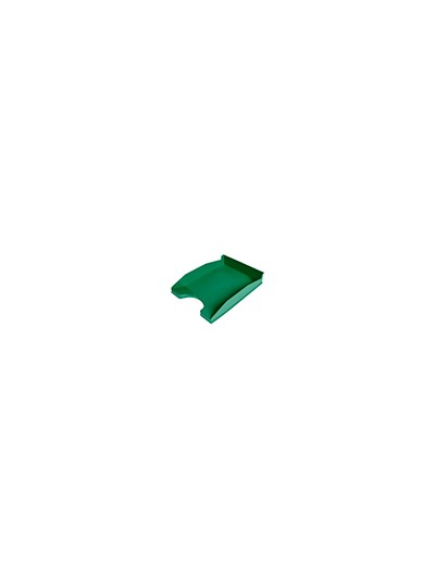 Bandeja sobremesa plastico q-connect verde opaco 240x70x340 mm