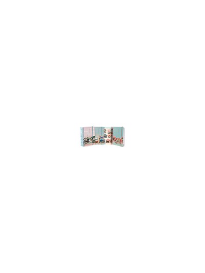Agenda espiral liderpapel santorini a6 2025 dia pagina 4 diseños surtidos papel 60gr