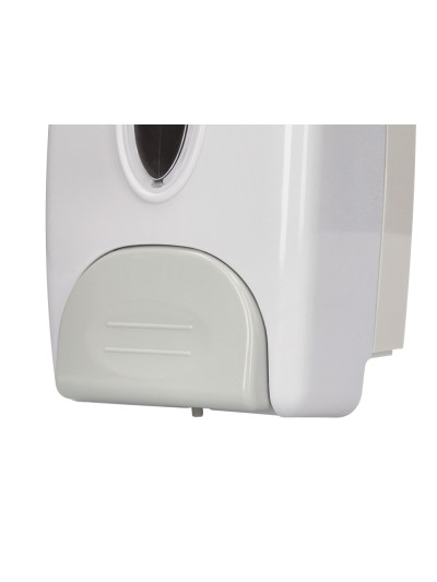 Dispensador para gel y jabon q-connect manual 13,5x23,5x9,5 cm