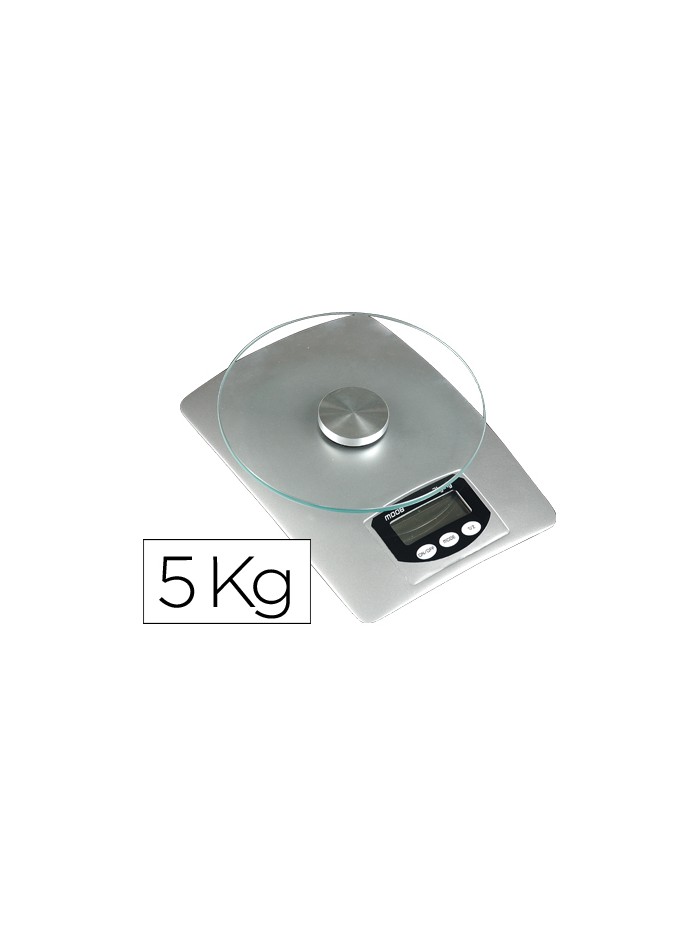 Pesacartas oficina q-connect electronico 5000 gr Pesacartas oficina q-connect electronico 5000 gr