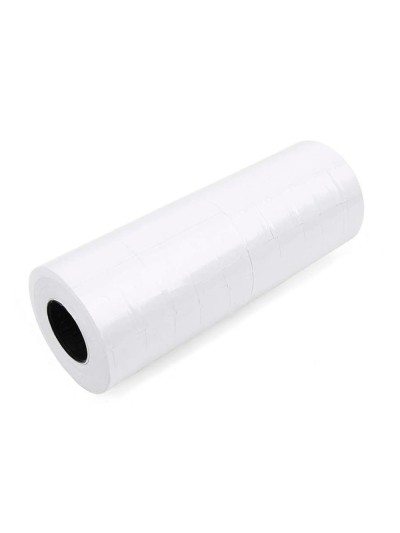 Etiquetas q-connect blanca 21x12 mm lisa rollo 1000 etiquetas para etiquetadora connect kf00712