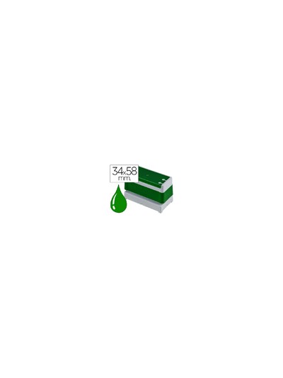 Sello automatico brother 34 mm x 58 mm verde