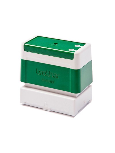 Sello automatico brother 34 mm x 58 mm verde