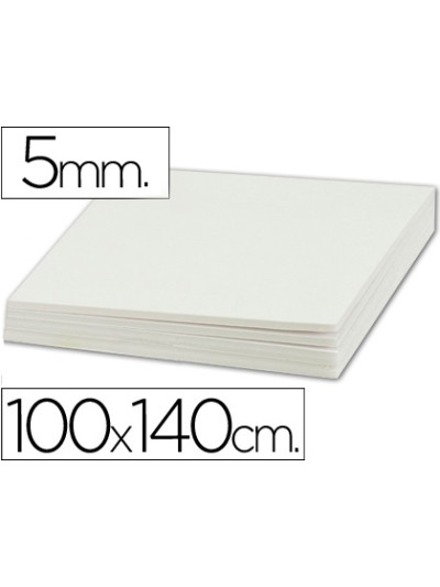 Carton pluma liderpapel blanco doble cara 100x140cm espesor 5mm