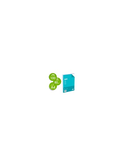 Papel liderpapel a4 8og/m2 liso paquete de 100 hojas + 10 hojas gratis