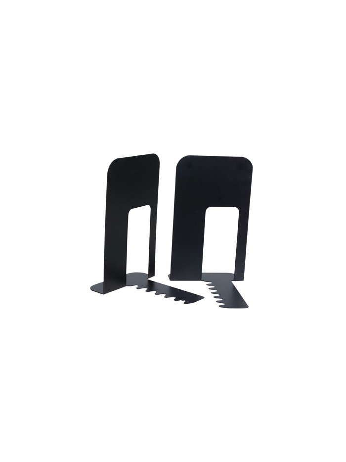 Apoyalibros metalico q-connect kf00837 negro juego 165x127x165mm Apoyalibros metalico q-connect kf00837 negro juego 165x127x165mm