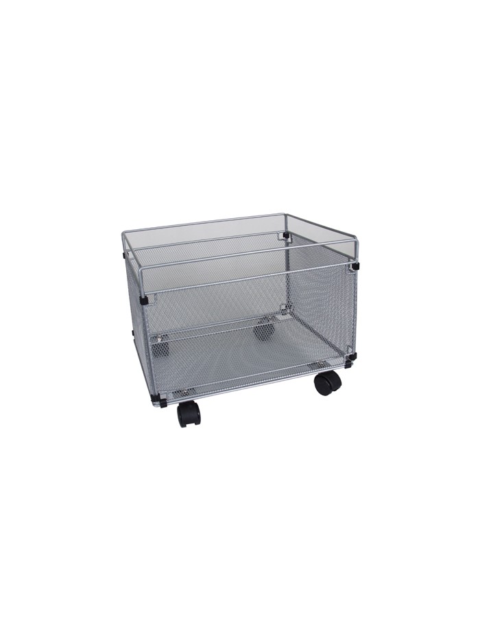 Carrito para carpetas colgante q-connect kf00830 rejilla plata con ruedas metalico 380x325x300 folio prolongado Carrito para carpetas colgante q-connect kf00830 rejilla plata con ruedas metalico 380x325x300 folio prolongado