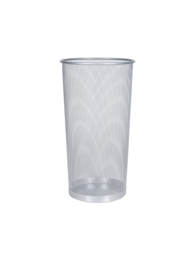 Paraguero metalico q-connect kf00828 rejilla plata 26,5 diametro x 50 cm