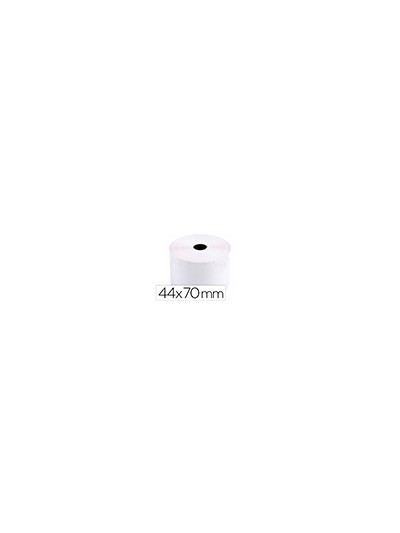 Rollo sumadora termico q-connect 44 mm ancho x 70 mm diametro sin bisfenol a