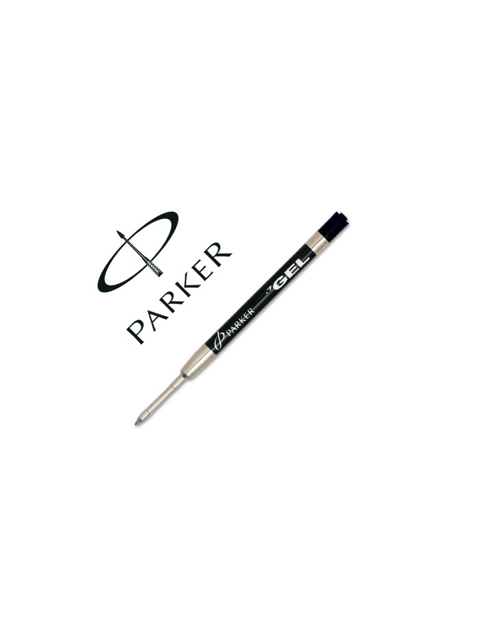Recambio boligrafo gel parker negro Recambio boligrafo gel parker negro