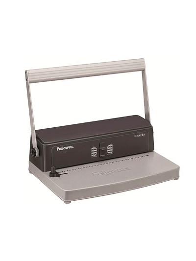 Encuadernadora para espiral metalica fellowes esp 50 perfora 12 hojas tamaño a4 encuaderna hasta 450 hojas