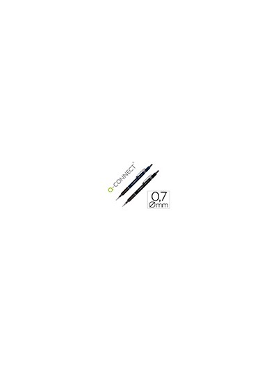 Portaminas q-connect kappa 0,7 mm sujecion de caucho