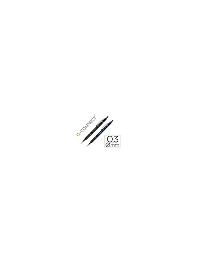 Portaminas q-connect kappa 0,3 mm sujecion de caucho