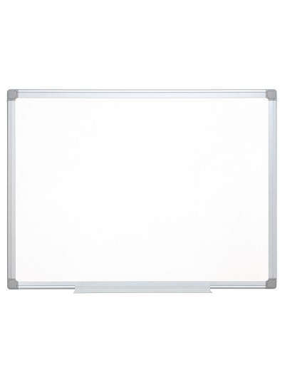 Pizarra blanca q-connect lacada magnetica marco de aluminio 200x100 cm