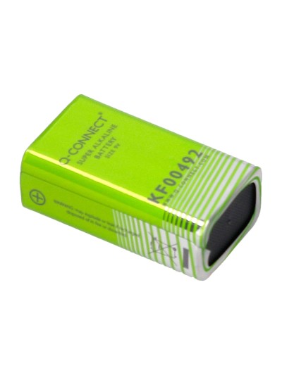 Pila q-connect alcalina 9v blister con 1 unidad