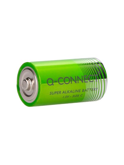 Pila q-connect alcalina c blister de 2 unidades