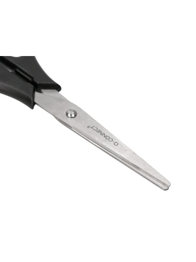 Tijera oficina q-connect inoxidable 7/' 17 cm blister