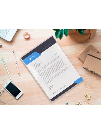 Carpeta dossier uñero plastico q-connect din a4 120 micras transparente -bolsa de 10 unidades
