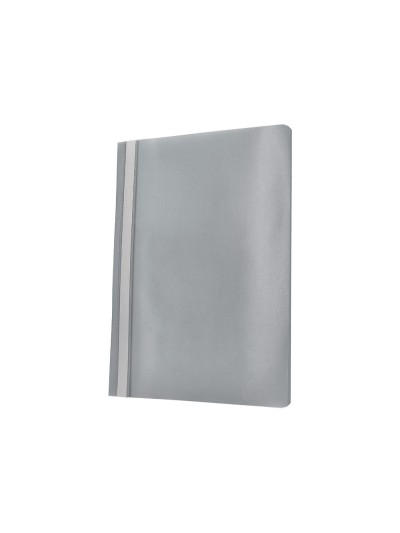 Carpeta dossier fastener plastico q-connect din a4 gris
