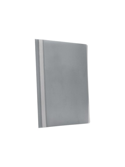 Carpeta dossier fastener plastico q-connect din a4 gris
