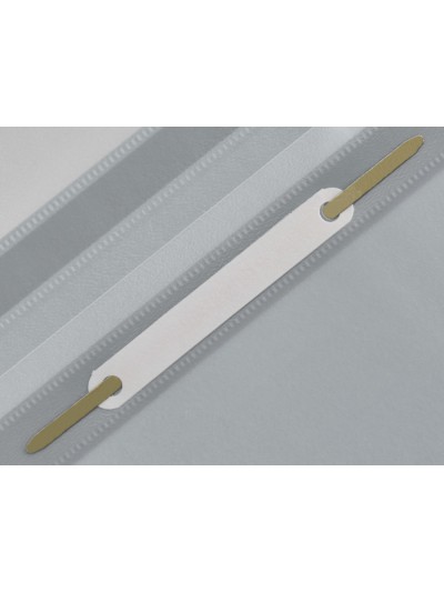 Carpeta dossier fastener plastico q-connect din a4 gris