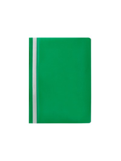 Carpeta dossier fastener plastico q-connect din a4 verde