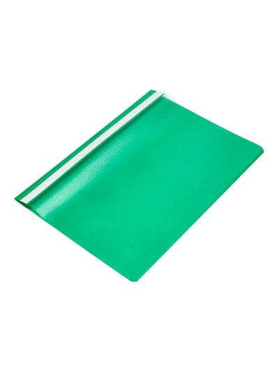 Carpeta dossier fastener plastico q-connect din a4 verde