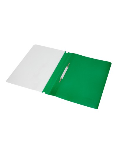 Carpeta dossier fastener plastico q-connect din a4 verde