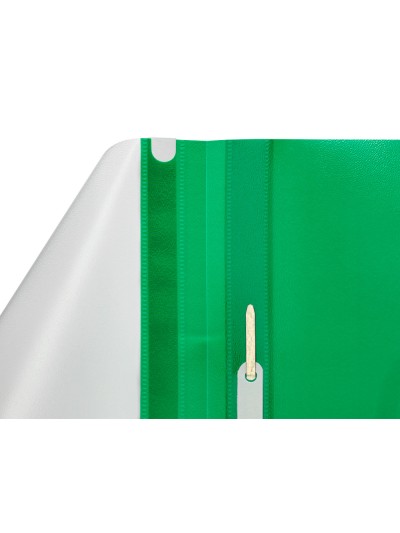 Carpeta dossier fastener plastico q-connect din a4 verde