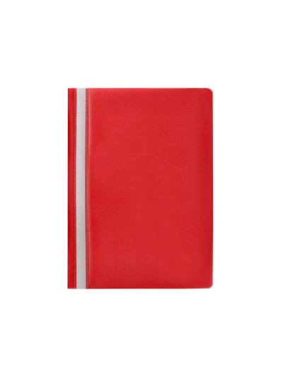Carpeta dossier fastener plastico q-connect din a4 roja
