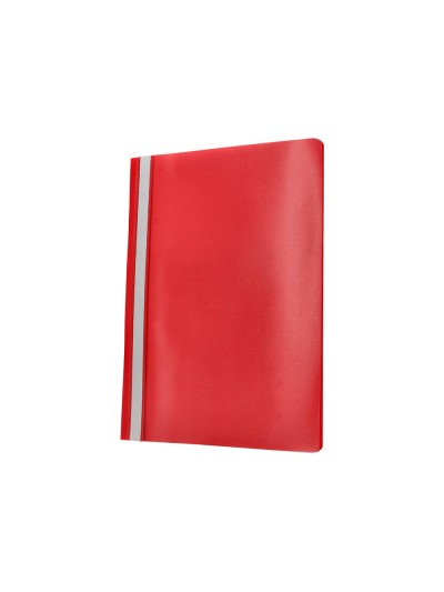 Carpeta dossier fastener plastico q-connect din a4 roja