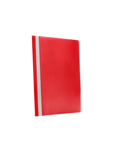 Carpeta dossier fastener plastico q-connect din a4 roja