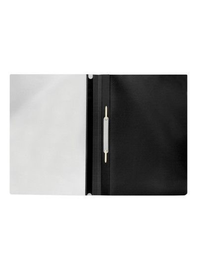 Carpeta dossier fastener plastico q-connect din a4 negra