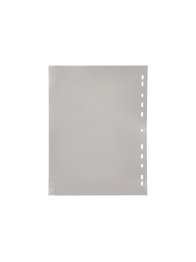 Separador alfabetico q-connect plastico a-z din a4 multitaladro