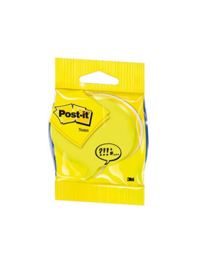 Blister papeleria 3m 2007sp cubo de notas post-it troquelado bocadillo 3 colores neon